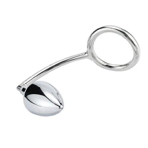 DiscreetChoice Cock Set Hook with Ring 4663 Anal Stainless Steel 0304